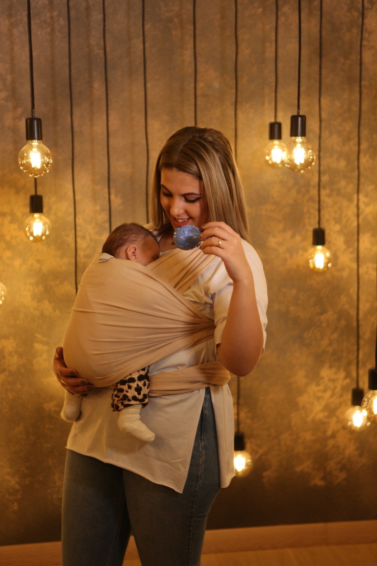 Flexible Wrap Sling Baby Carrying Wrap 100% Cotton Quality Tested Certified Sling