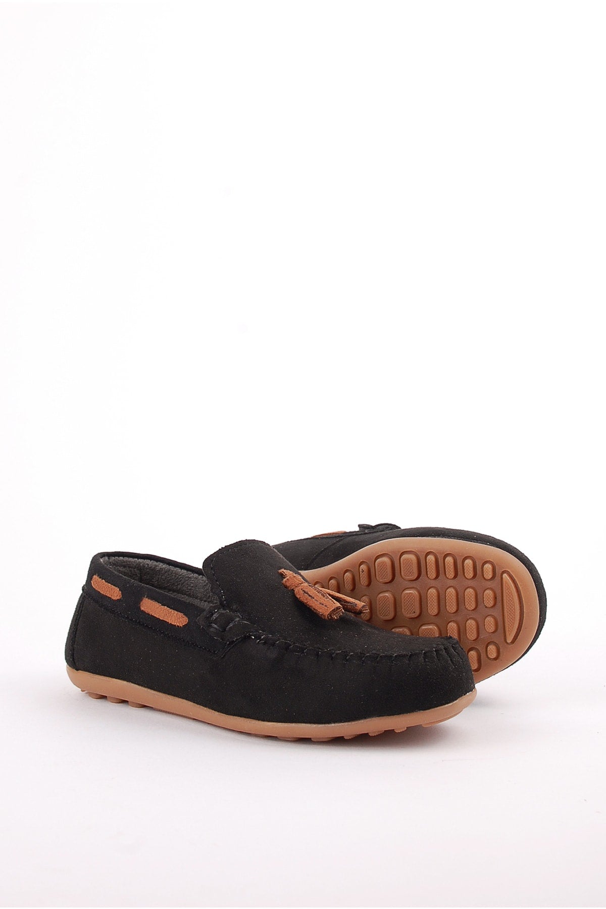 Boys Suede Loafers Loafers Black