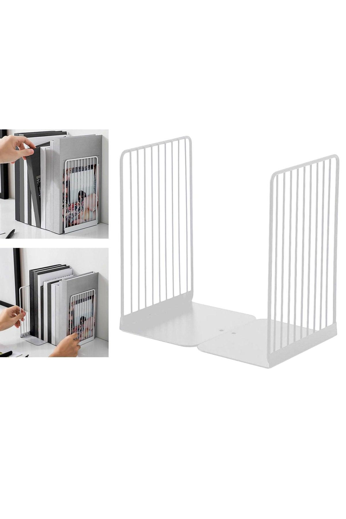 Decorative Metal Book Holder - Shelf Organizer - Swordslife