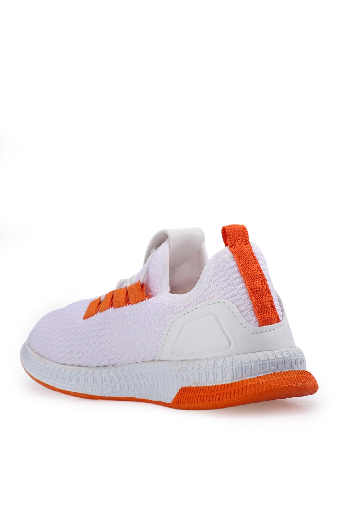 ABENA I Sneaker Shoes White / Orange