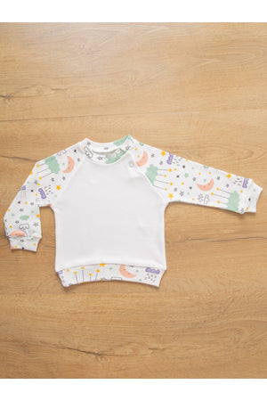 Comfort Series Unisex Baby Set Set Of 3 Extra Soft 100% Cotton Special Roving Fabric