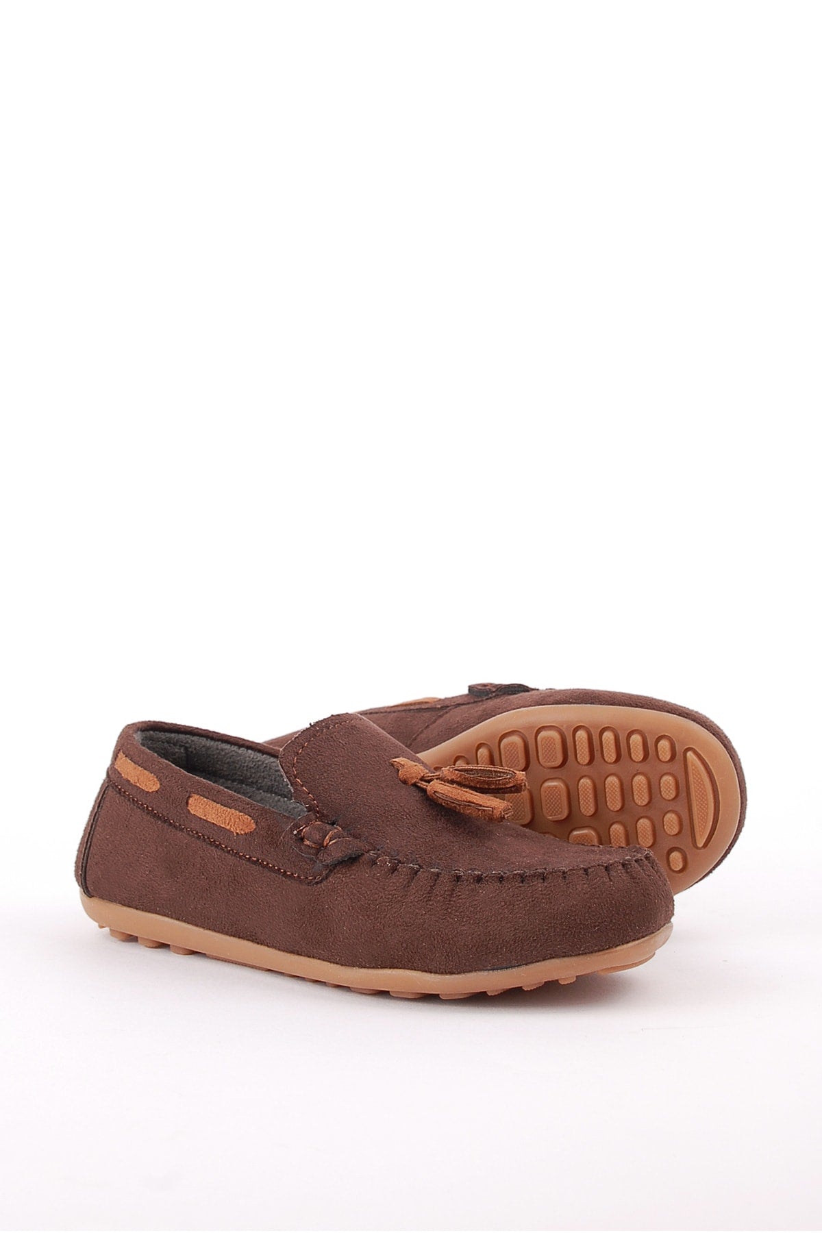 Boys Suede Loafers Loafers Brown