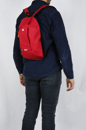 10Lt Unisex Camping Cycling Hiking Red Mini Backpack