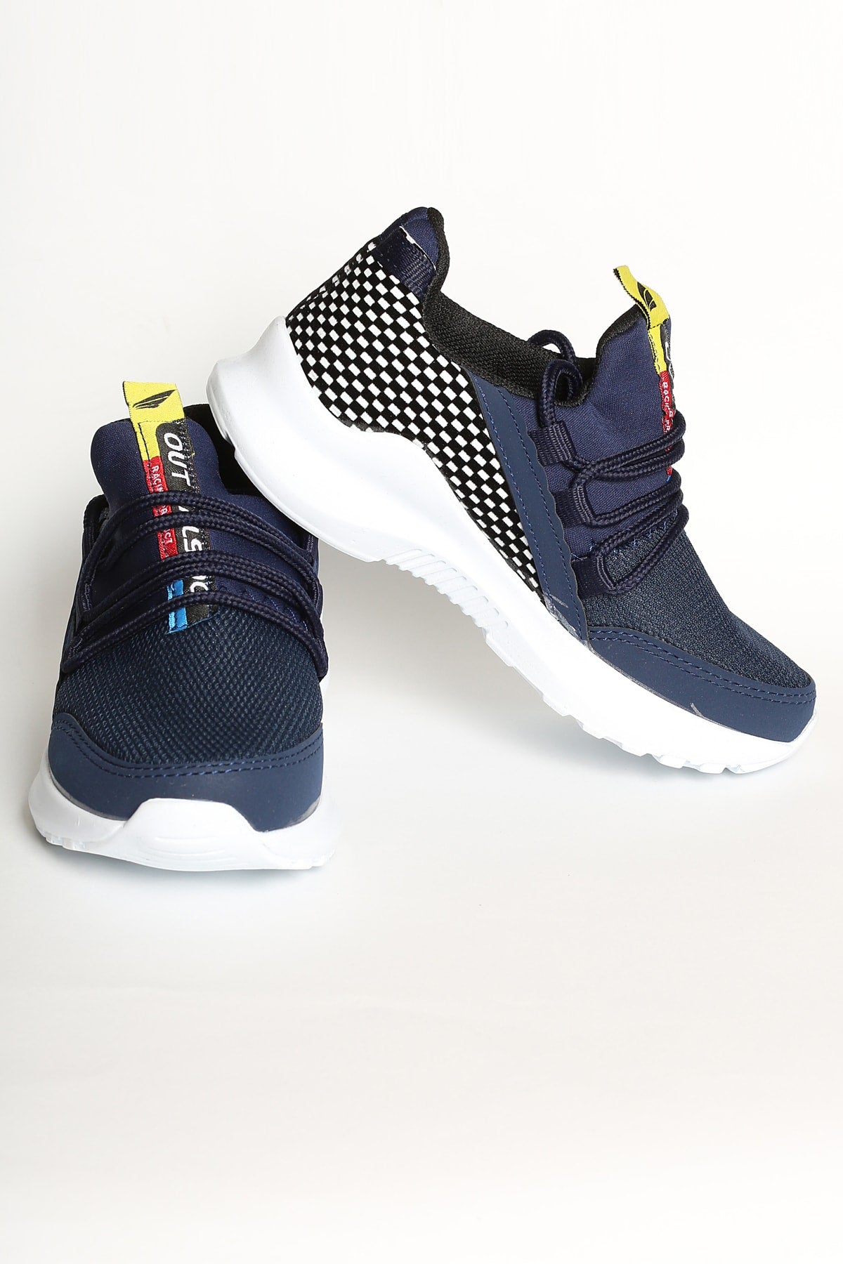 Kids Navy Orthopedic Walking Shoes