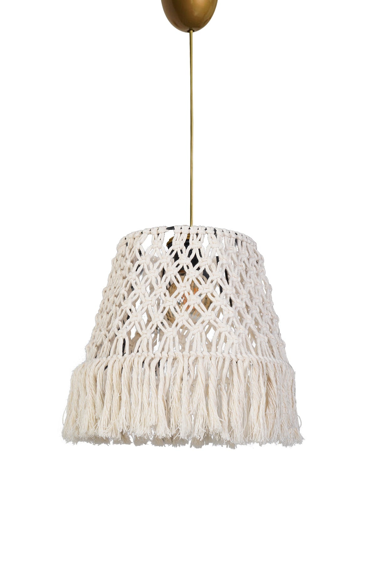 Bonheur Handmade White Chandelier