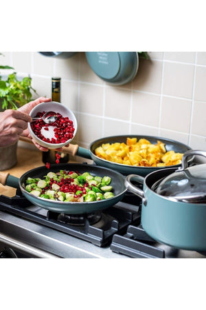 Mayflower Thermolon Infinity Pro Ceramic Nonstick 13 Piece Pot Pan Accessory Set