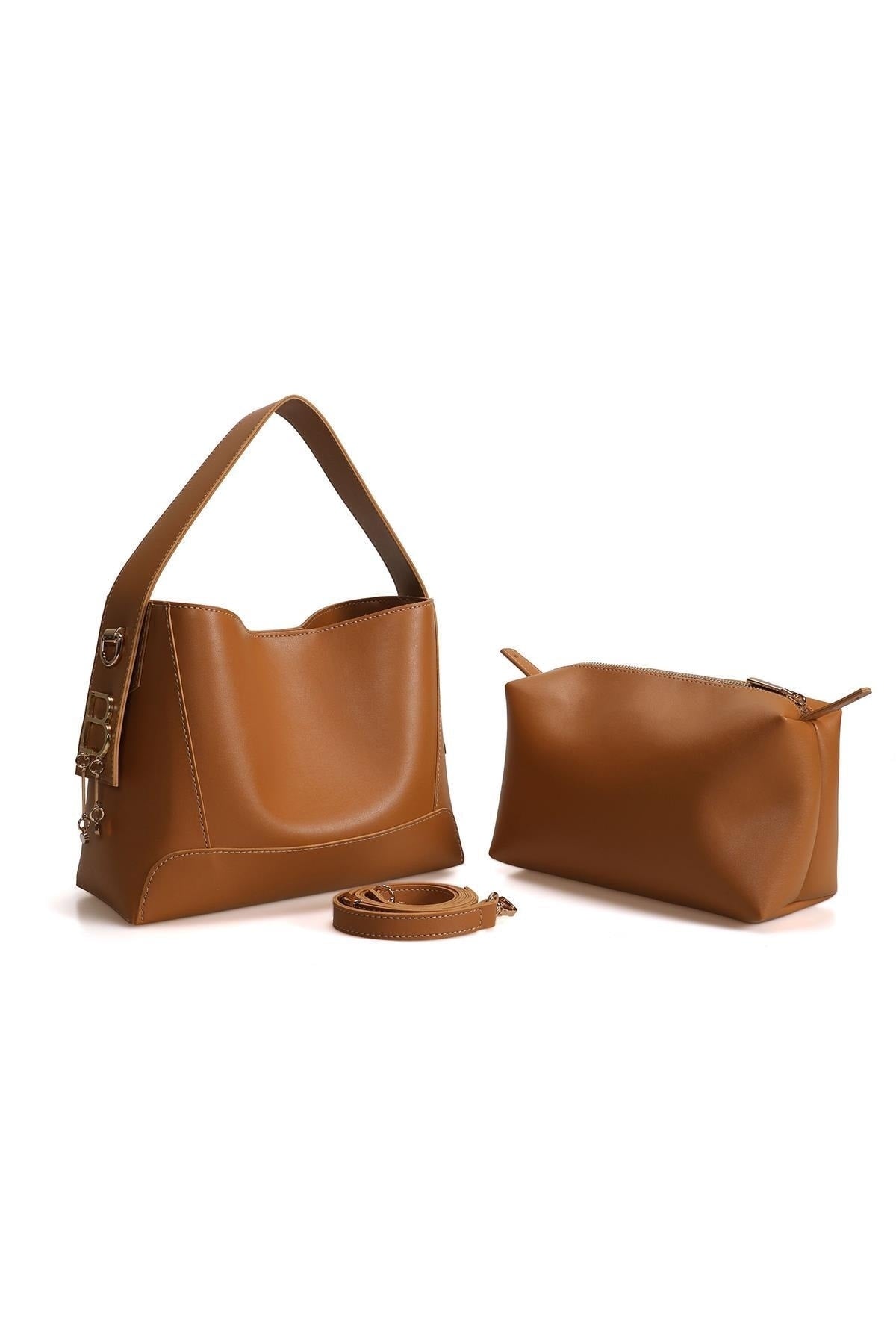 Women'S Hand And Shoulder Bag With Inner Wallet