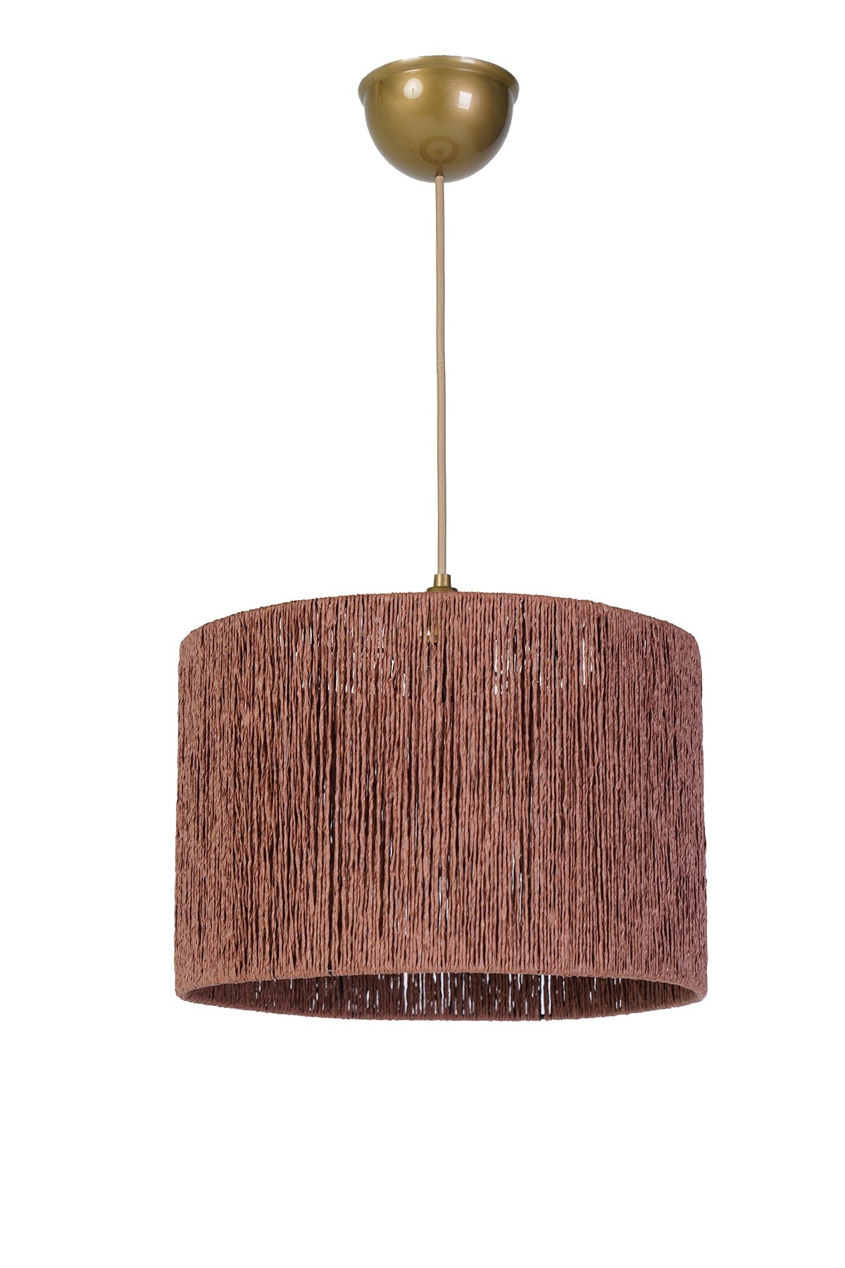 Roue Pendant Lamp Chandelier Brown