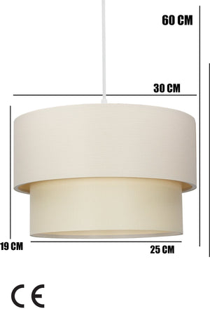 Pastry Pendant Lamp Chandelier Cream Finlin