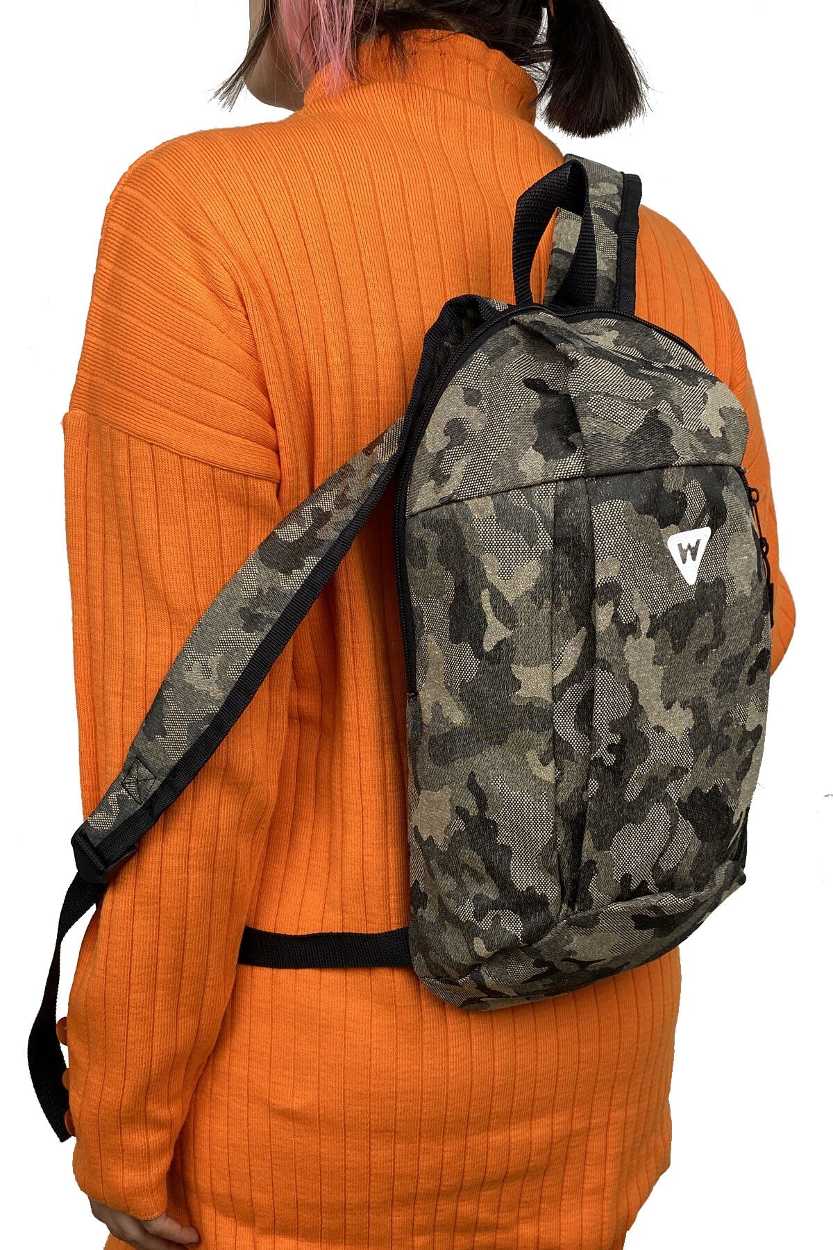 Camouflage Backpack - Camping Cycling Hiking Mini Backpack-Waterproof Fabric