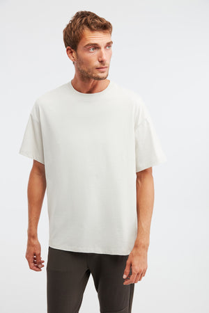 Jett Oversize Stone Color T-Shirt