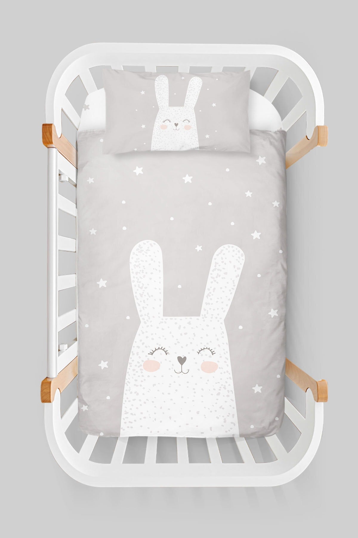 Mother'S Side Crib Sleeping Duvet Cover Set Pure Baby