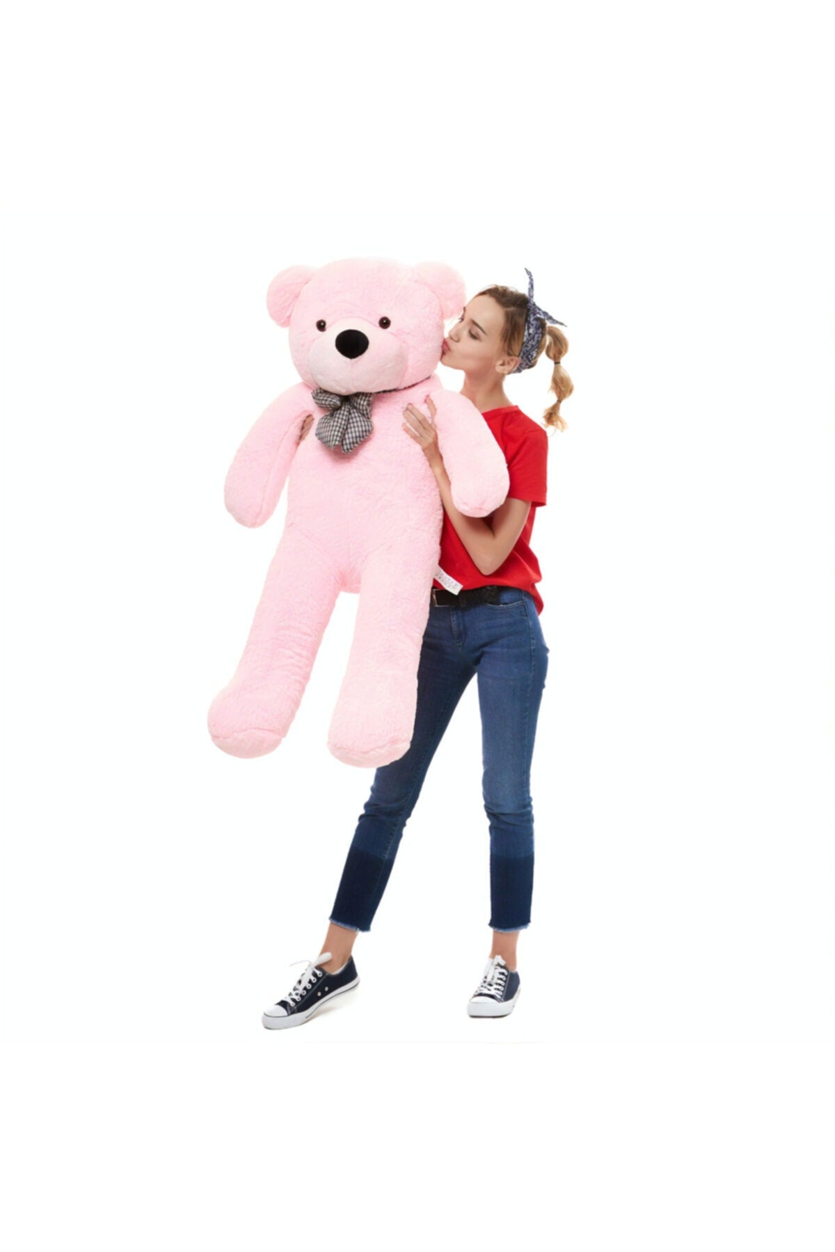 120cm Pink Plush Bear