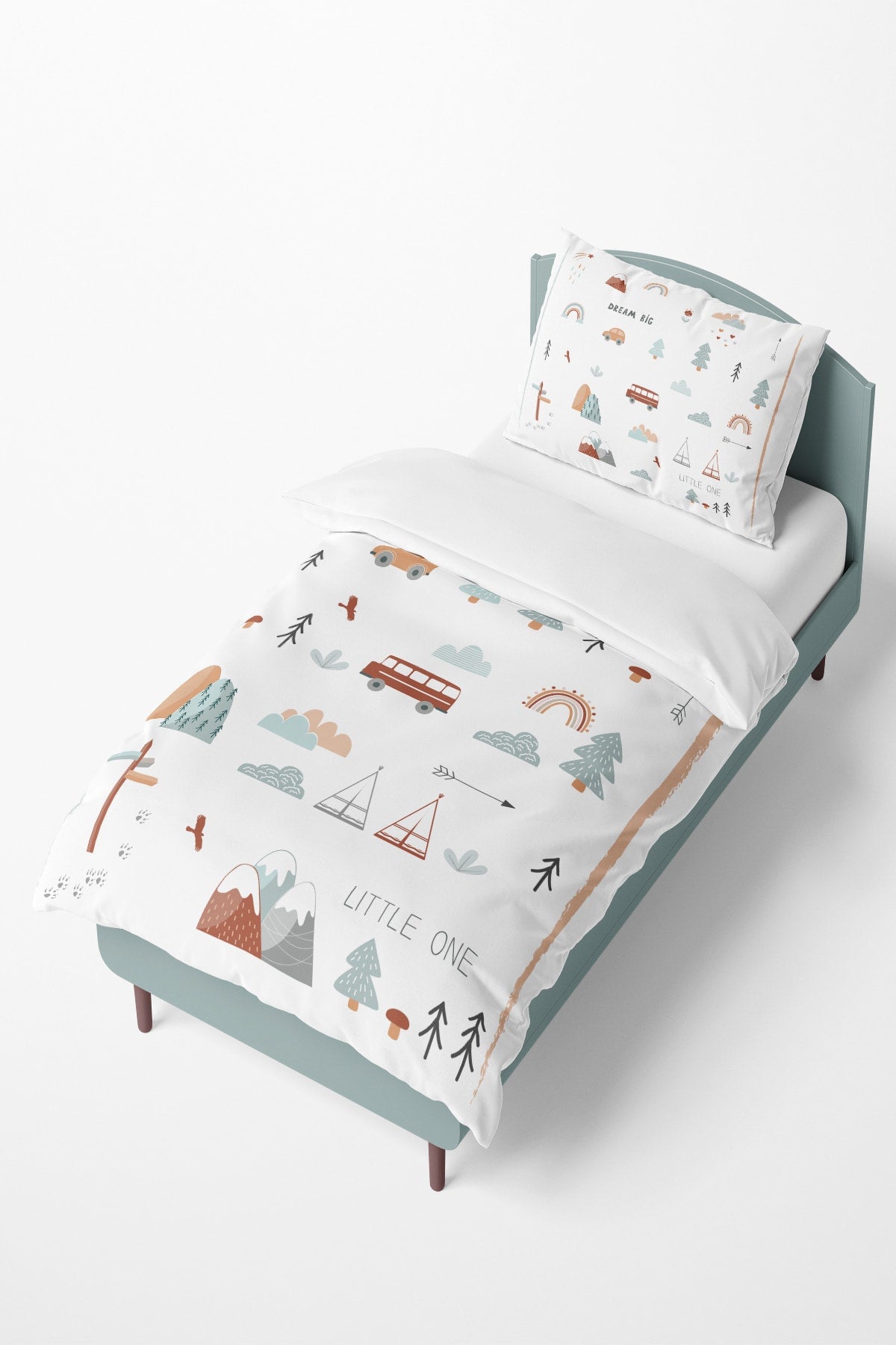 Cute Nature Patterned Clouds Duvet Cover Set Tlan-057