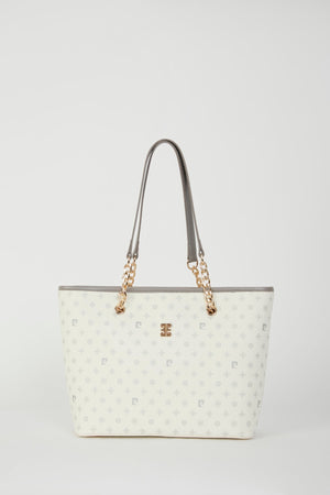 White Monogram Women'S Shoulder Bag 05Po22Y1546