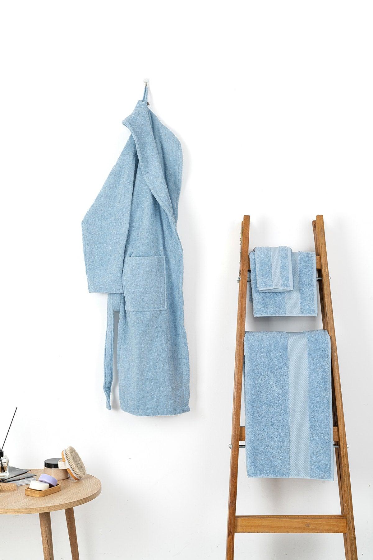 | Minerva | 100% Cotton Set of 2 Extra Soft Hand / Head Towels - Swordslife