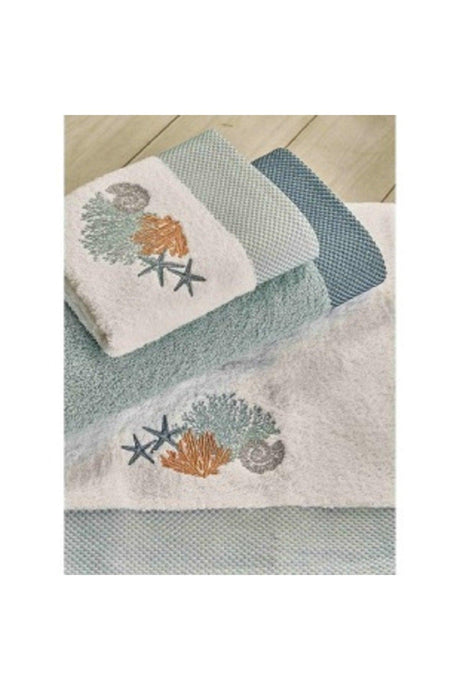 Marine White Pure Cotton Family Bathrobe Set Bathrobe Set Happy Days Pure Cotton Family Bathrobe - Swordslife