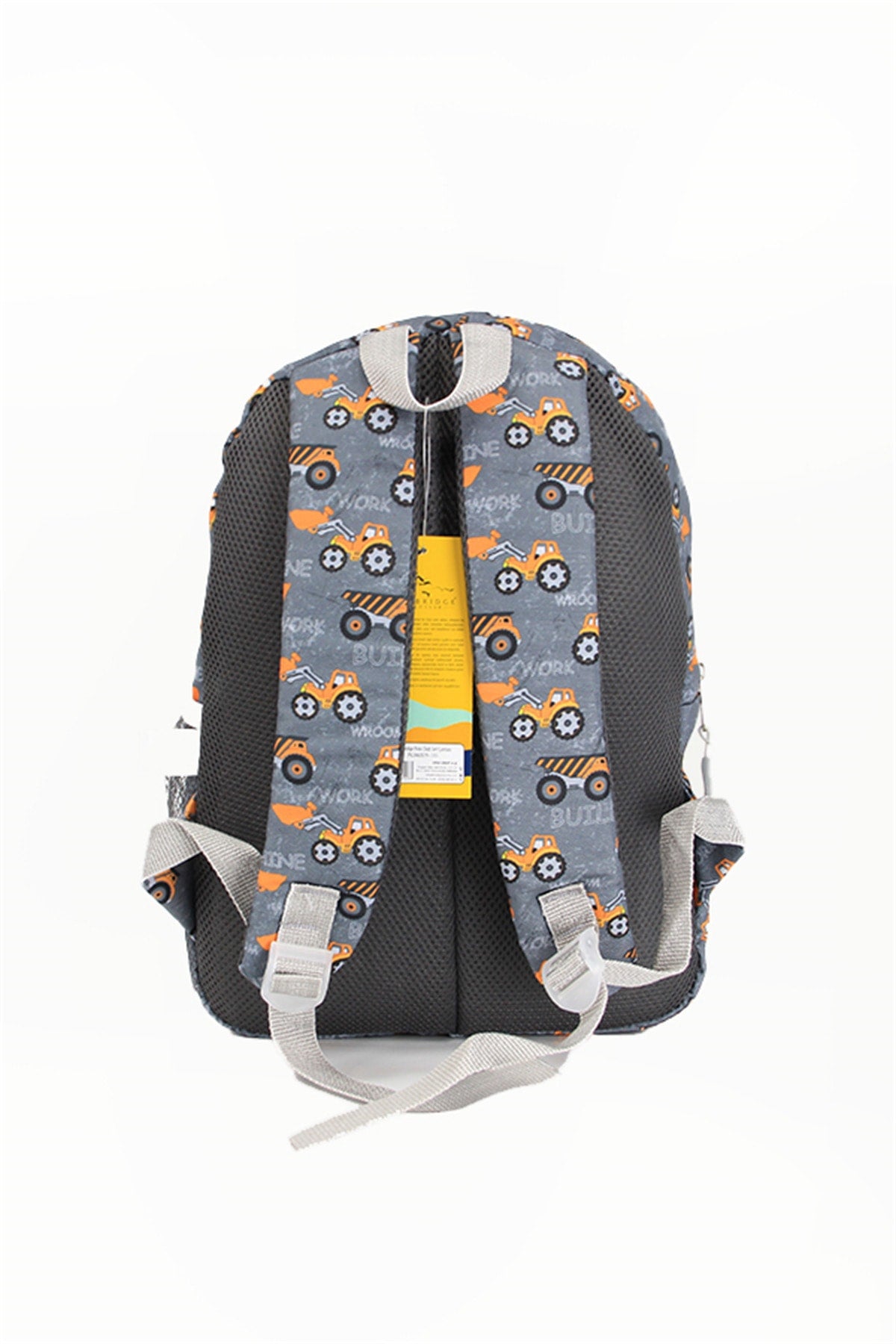 Truck Patterned Triple Primary School Bag Set