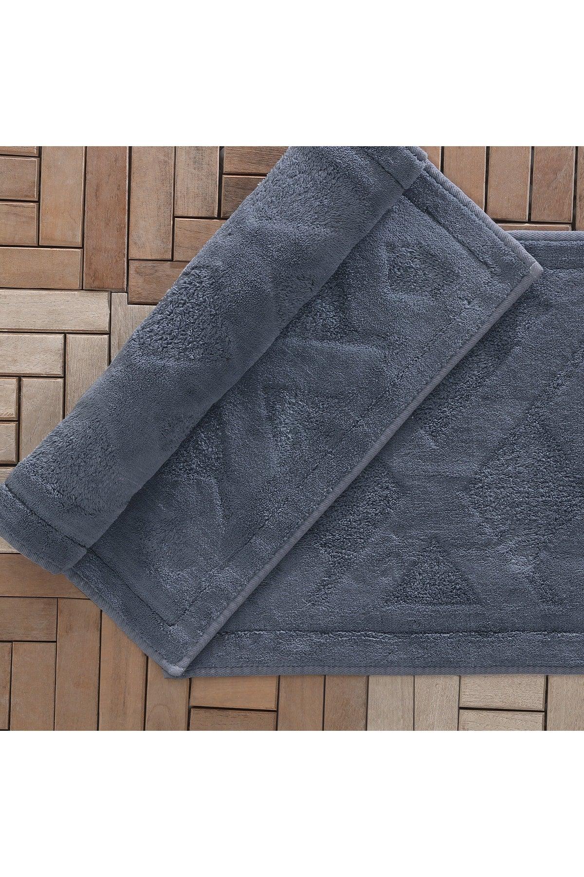 Milo Bath Mat Set - Indigo - Swordslife