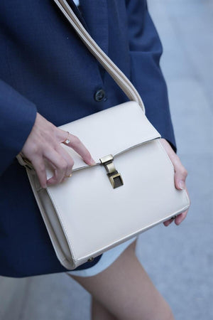 Beige Women'S Designer Vintage Bag