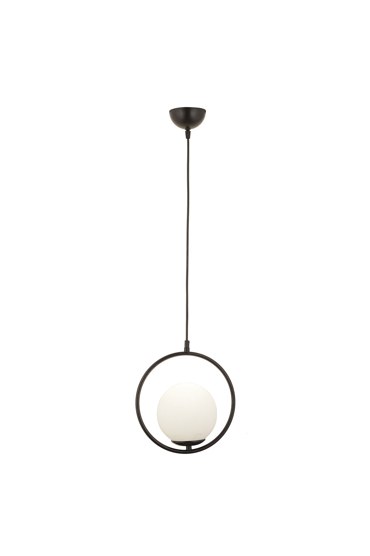 Luis Single Black Pendant Lamp With White Glass Modern Pendant Lamp Kitchen Living Room Pendant Lamp Chandelier