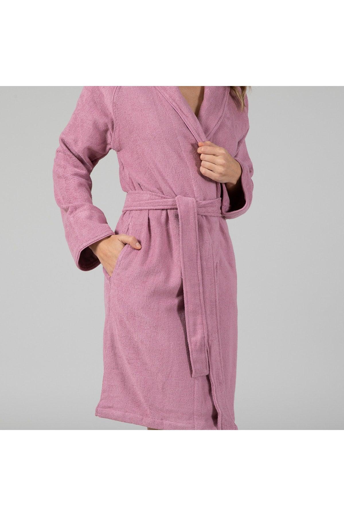 Solid Unisex Bathrobe Orchid - Swordslife