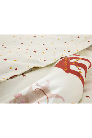 Carnival Cotton Baby Duvet Cover Set 100X150 Cm Beige