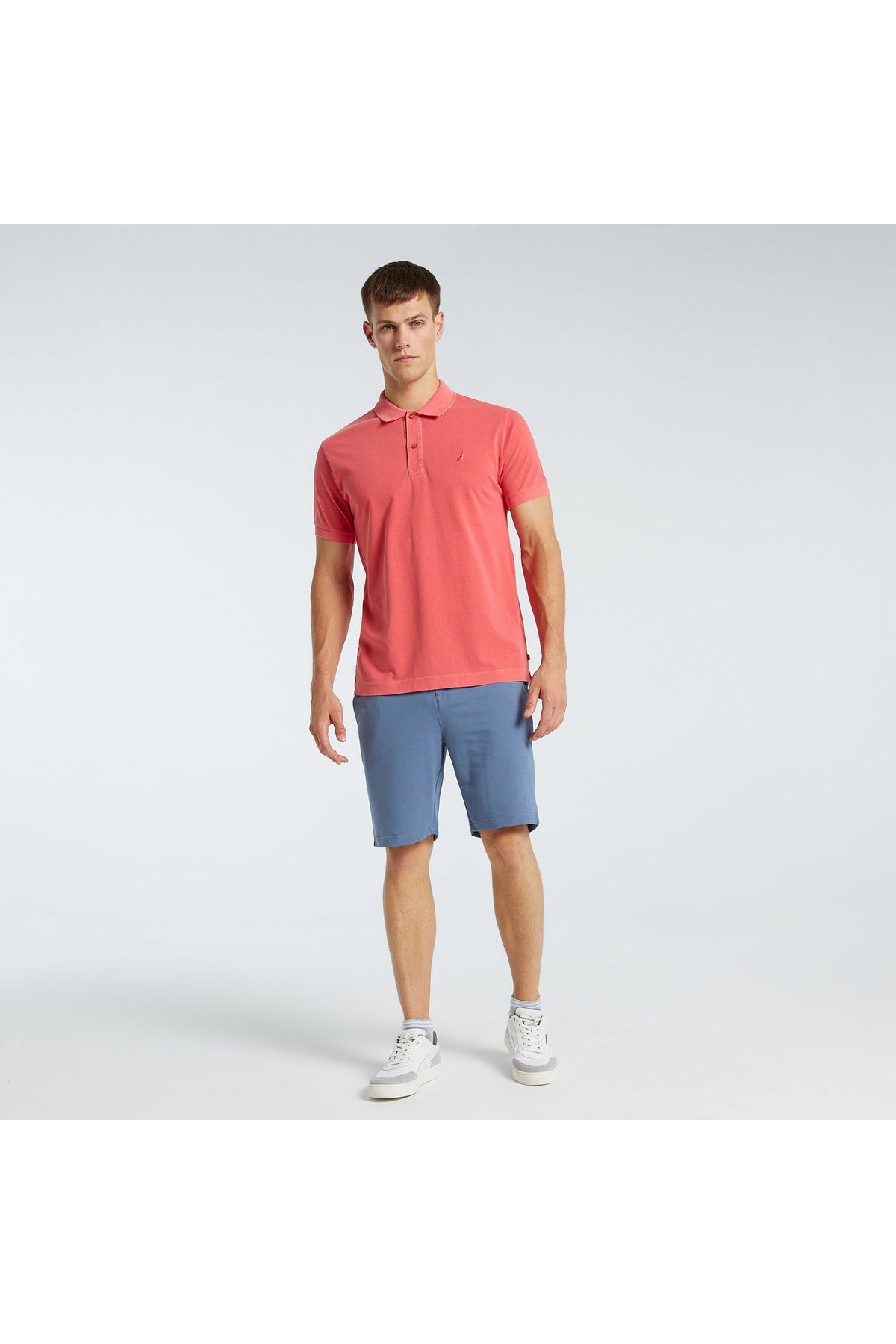 Men's Red Classic Fit Short Sleeve Polo