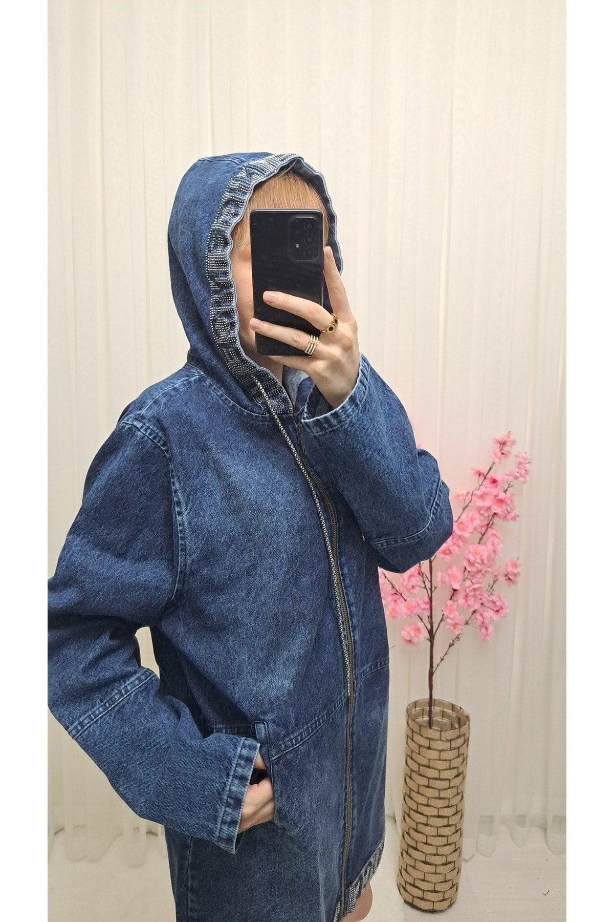 C87 Large Size Stone Washed Fabric Denim Jacket - Swordslife