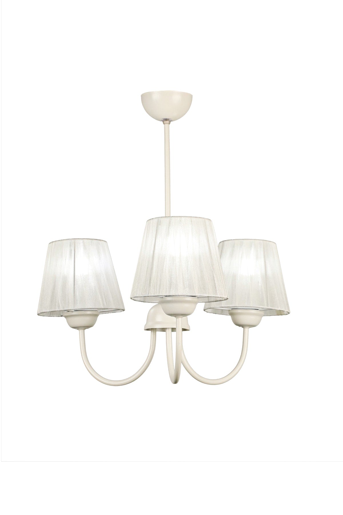 Ova 3Rd Chandelier White Cream Hat