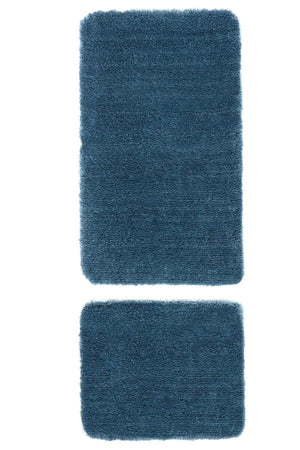 Segura Plush Turquoise Anti-Slip Floor Bath Mat - Swordslife