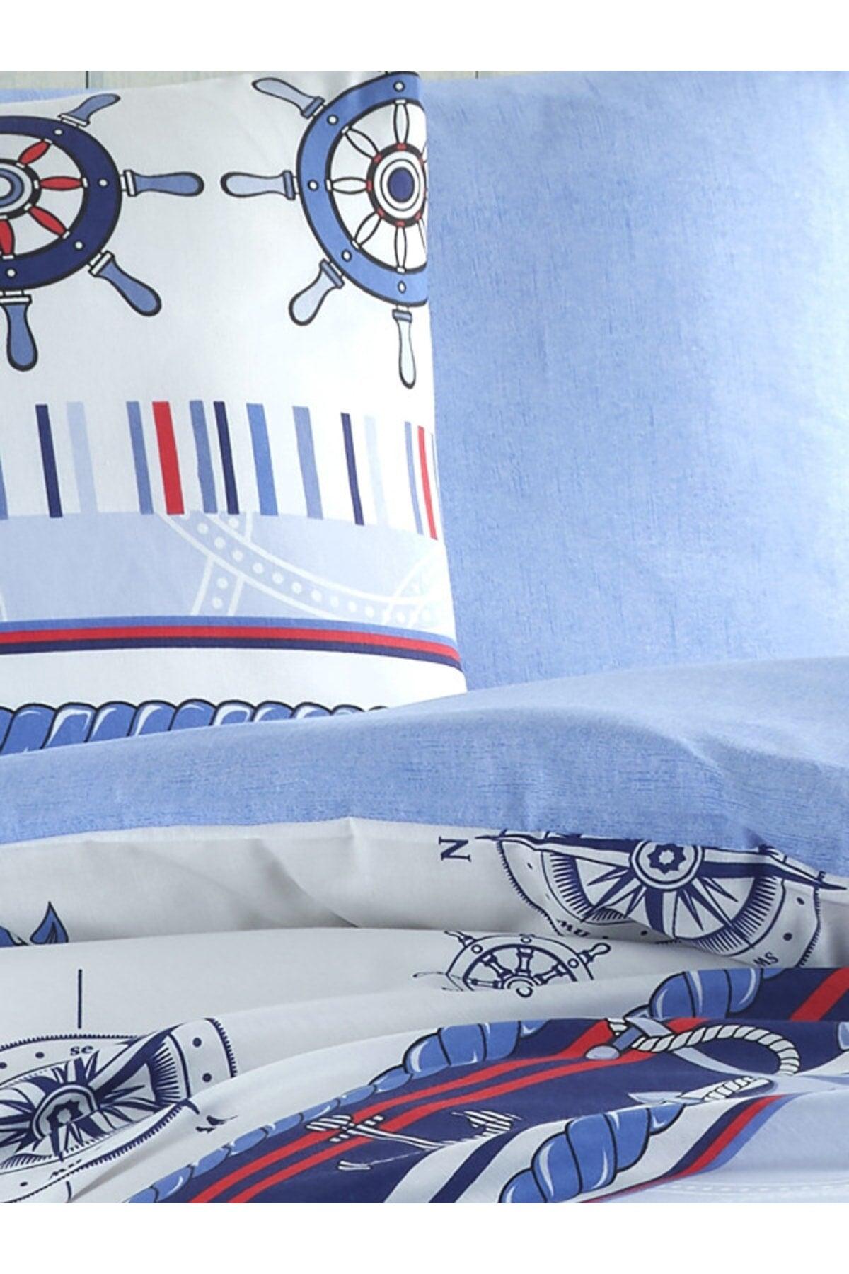 Sailor Pattern Duvet Cover Set 1st Quality Single - Swordslife