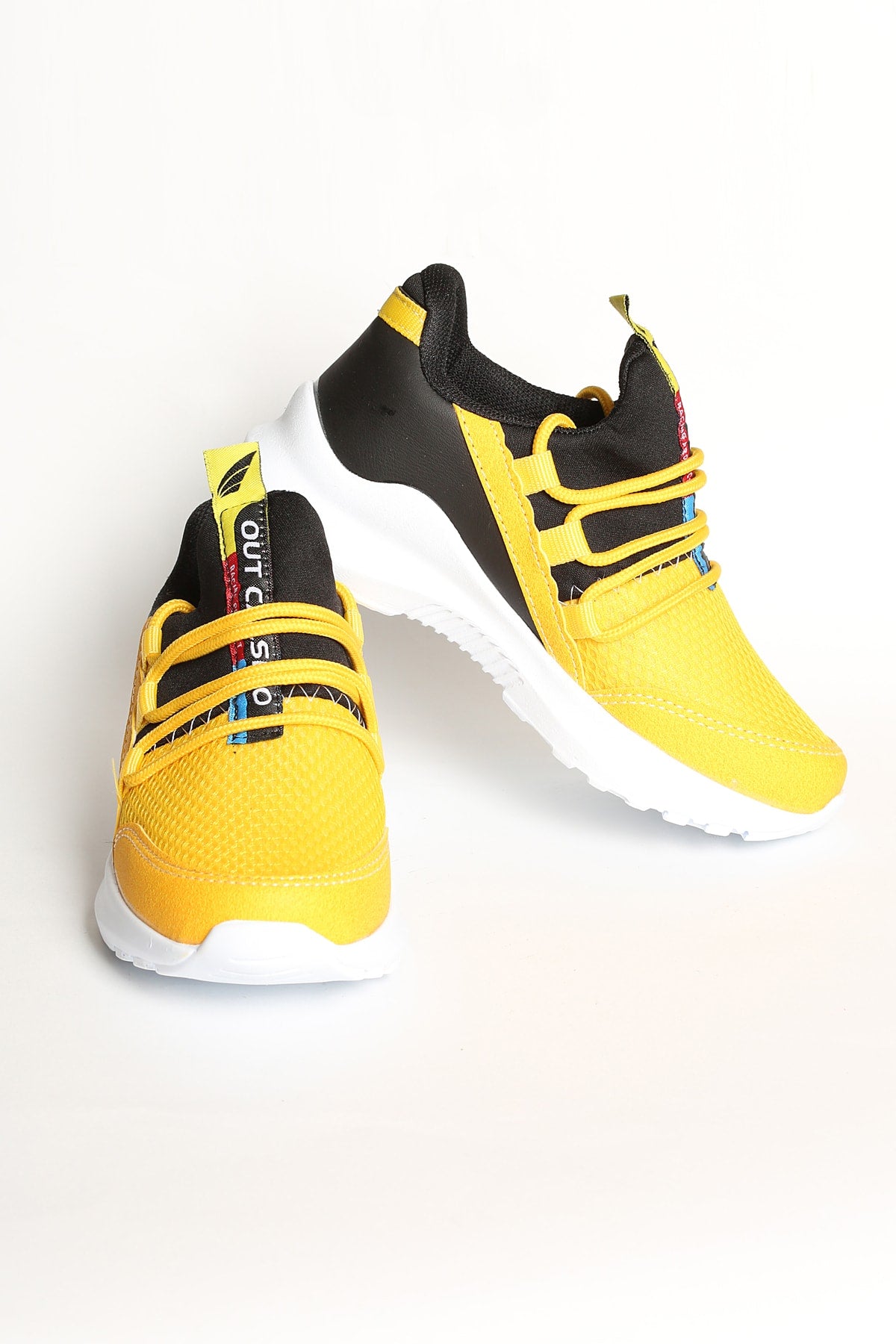 Kids Yellow Orthopedic Walking Shoes