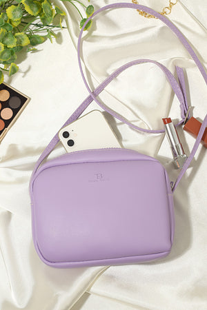 Women'S Original Mini Urban Cross Adjustable Strap Model Summer Hand Sleeve And Shoulder Bag Purple Lilac