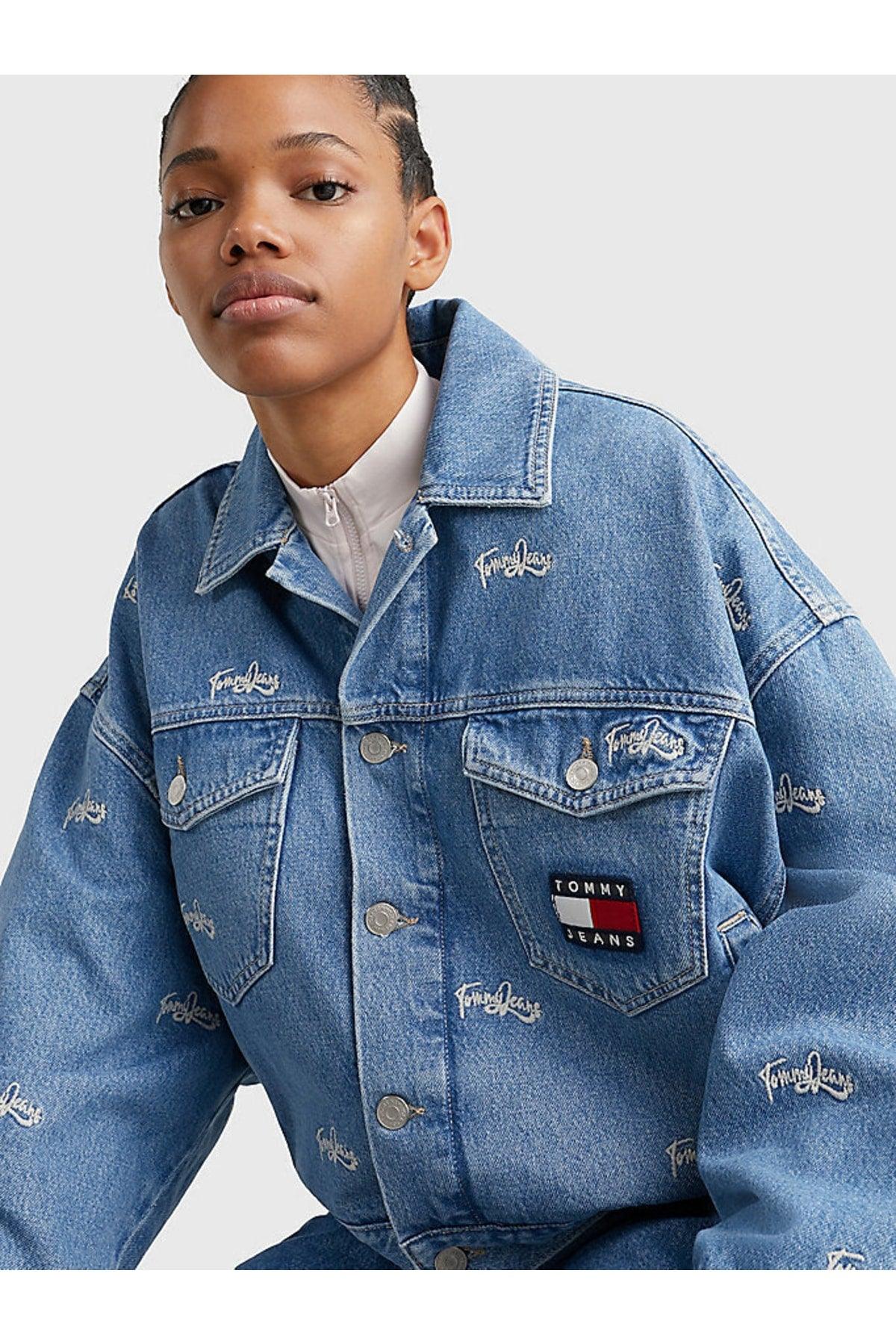 Tommy Jeans Women's Denim Jacket Bg7038 - Swordslife