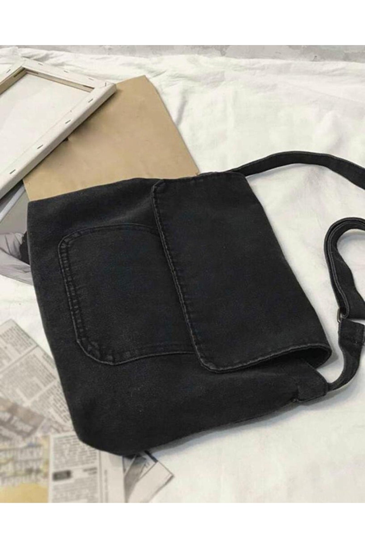Harajuku Vintage Unisex Denim/Jean Messenger Bag