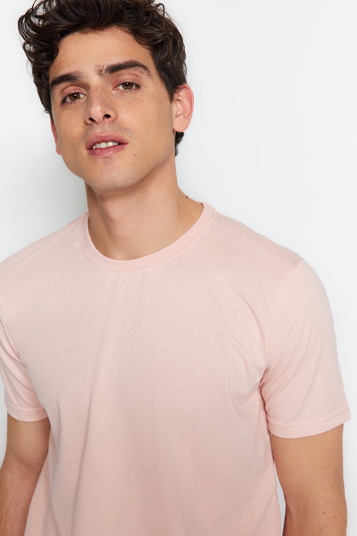 Powder Men'S Basic Regular Fit Crew Neck Short Sleeved T-Shirt Tmnss22Ts0271