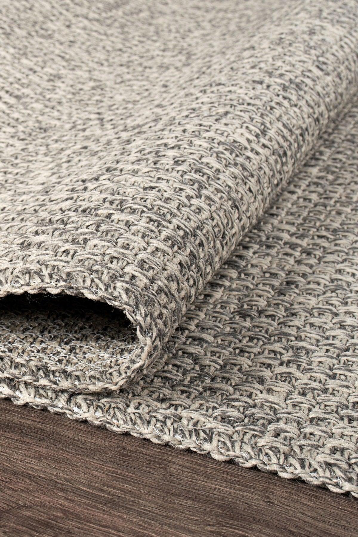 Rusticana 3103 Jute Based Modern Knitted Rug - Swordslife