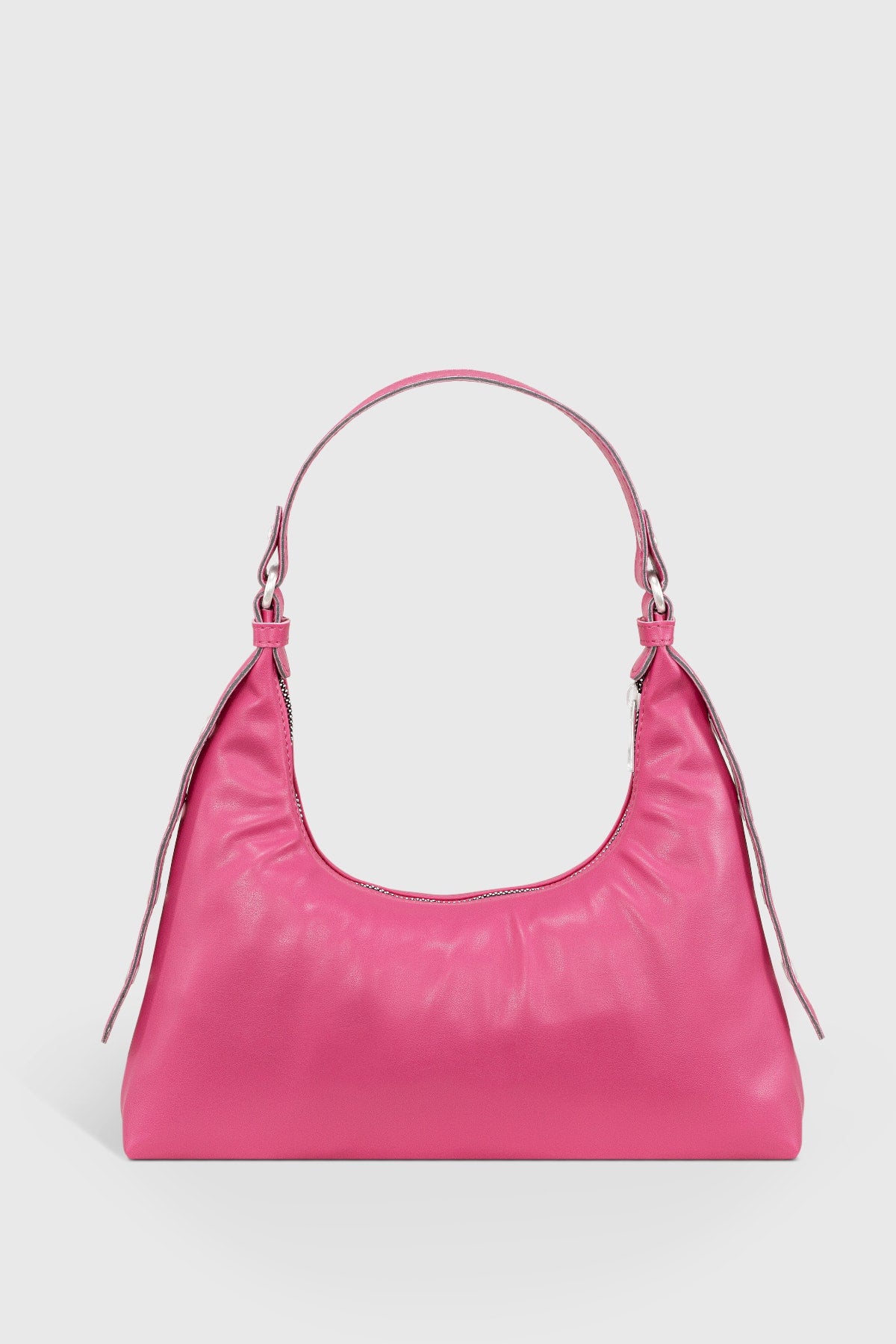 Women'S Soft Pink Baguette Bag 205