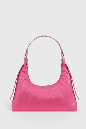 Women'S Soft Pink Baguette Bag 205