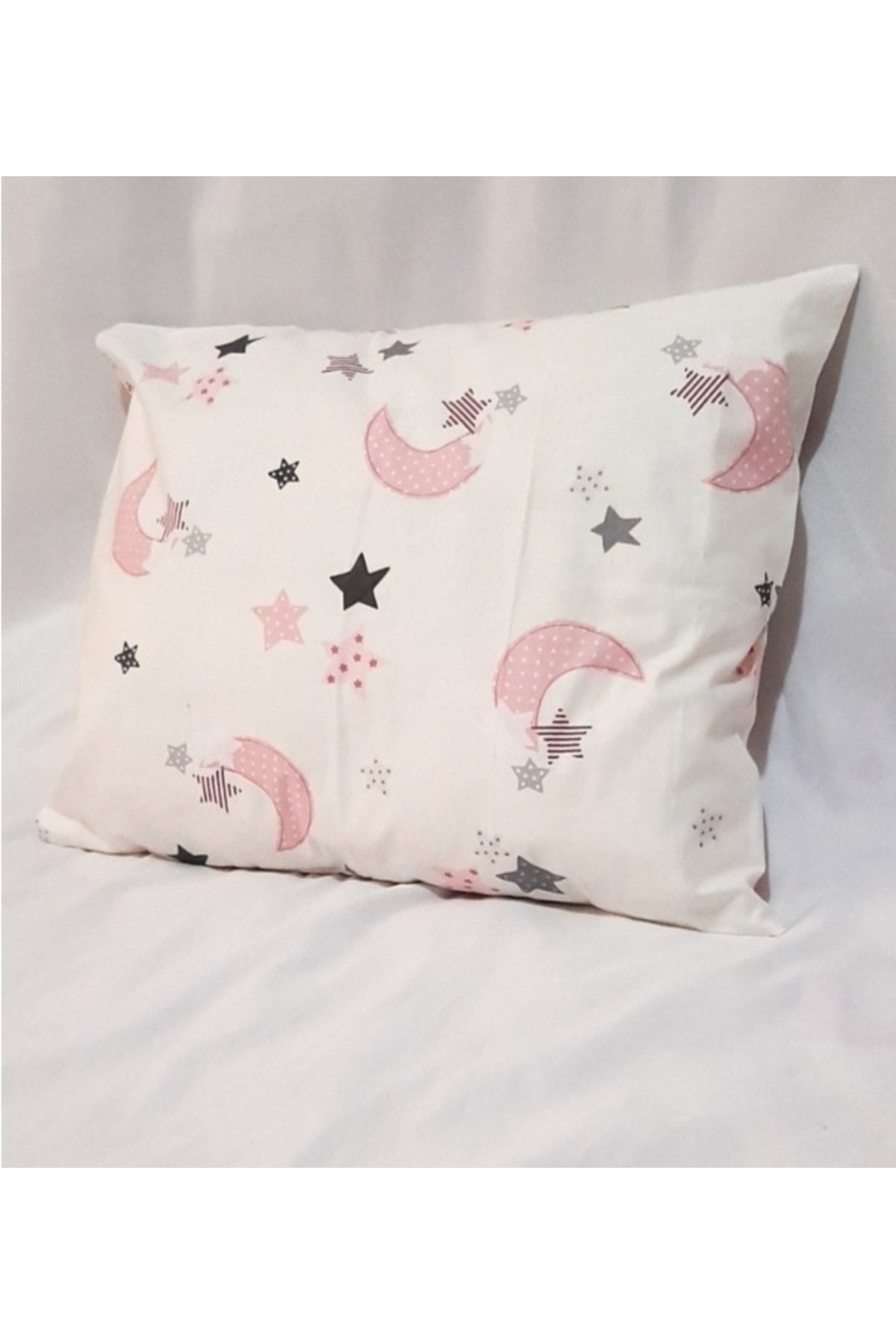 Park Crib Baby Duvet Cover Set Pink Moon Dedeli 80X120 Duvet Cover 110X150 Bed Sheet 2 Pillow 35X45Cm