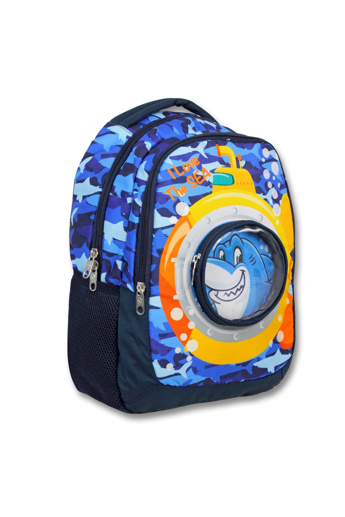 swordslife Licensed Submarine School Backpack -Nutrition And Pencil Bag Set