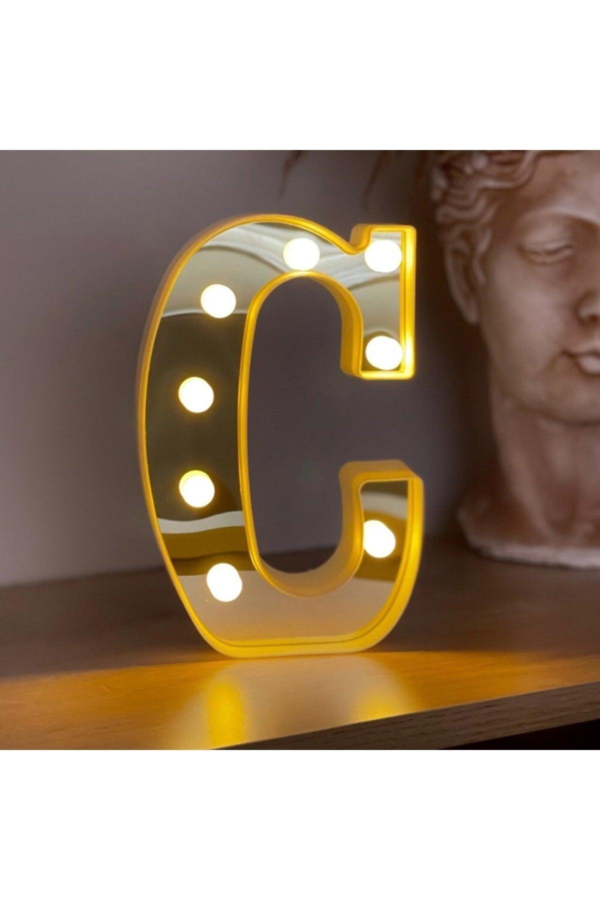 3d Illuminated Led Letter Decorative Lamp - Swordslife