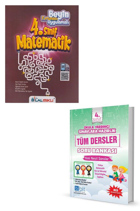 4th Grade Mathematics Brainstorming And Cloud 4th Grade All Courses Question Bank Books Bilal Işıklı - Swordslife