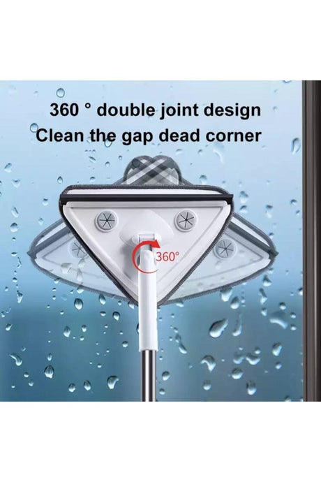 4 Cloth Triangle Chenille Cloth Adjustable Wiper - Gutter Cleaning - Swordslife