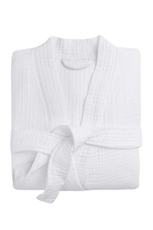 4 Layer Muslin Unisex Bathrobe Dressing Gown