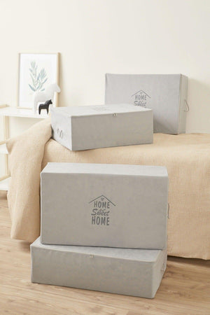 4 Pcs - 2 Mega And 2 Large Gray Color Bases