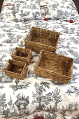 4 Handle Organization Baskets