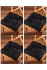 4 Lux Pofidik Black Chair Cushion Special