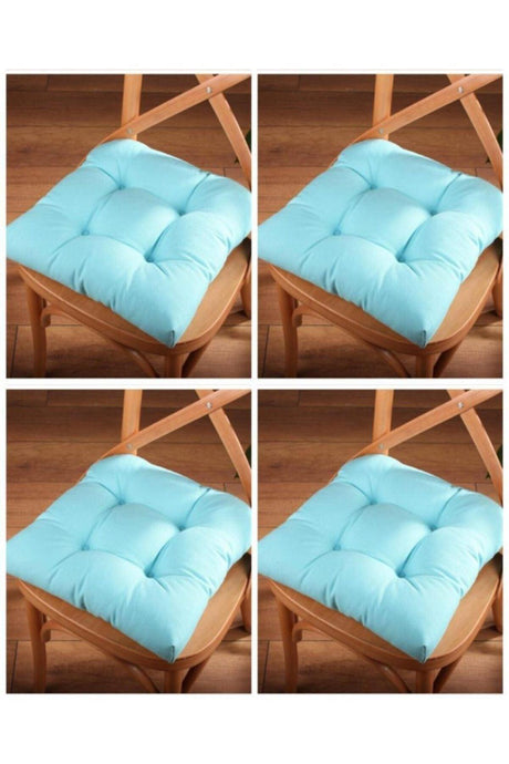 4 Lux Pofidik Turquoise Chair Cushion